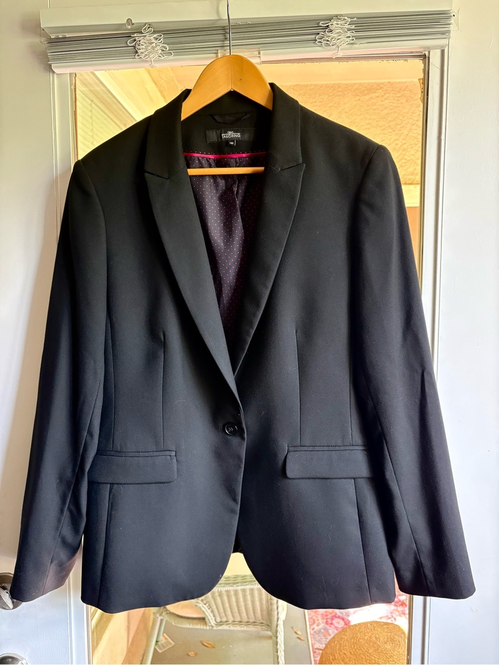 Next Black Single-Button Blazer
